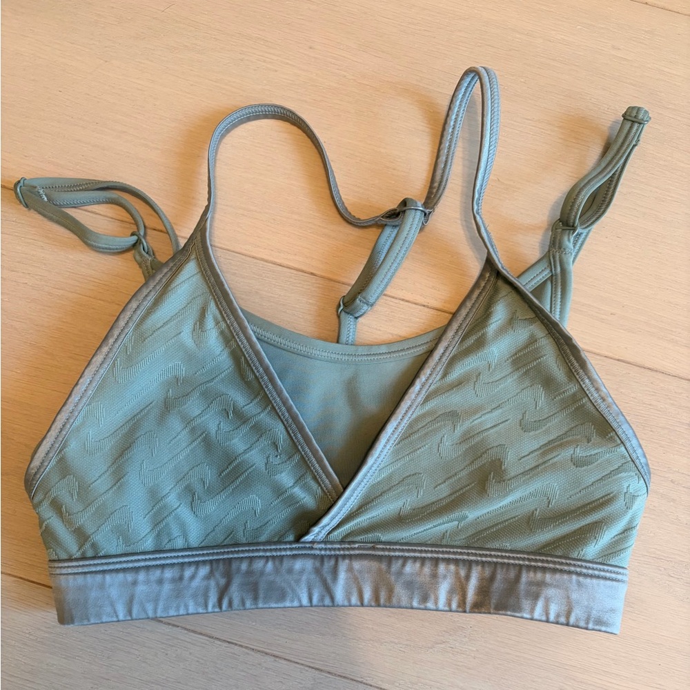 Light Sage Bralette with Adjustable Straps